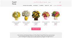 Desktop Screenshot of fussellflorist.net